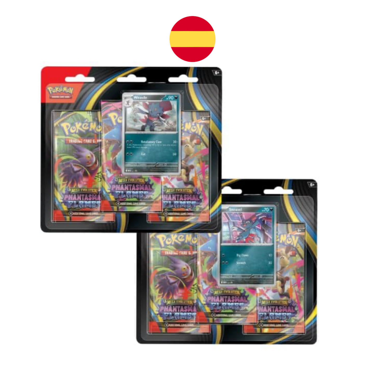 Fuegos Fantasmales Blister 3 Pack