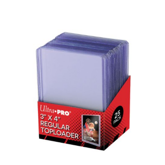 25 Toploader Regular 3″x4″ UP