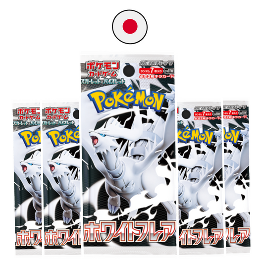 White Flare Pack 5 Sobres